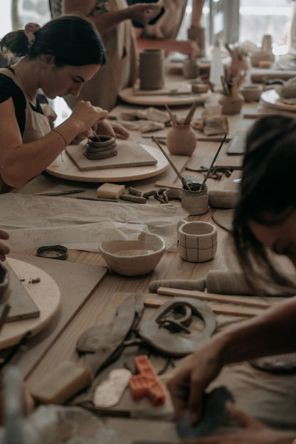 atelier claro ++ (10 sessões) | atelier de cerâmica - voucher