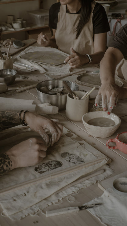 atelier claro ++ (10 sessões) | atelier de cerâmica - voucher